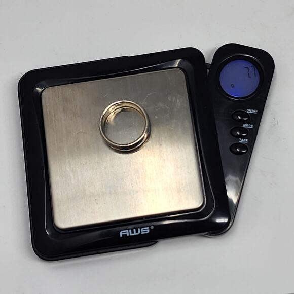 Vintage Sterling Silver Genuine Turquoise & Coral Navajo Native American Ring - Picture 3 of 4